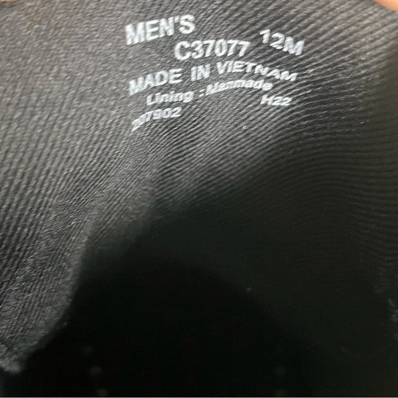 Cole Haan Ten Year Anniversary Ed. New Black Men's Lace Lightweight 12M Boots - Picture 10 of 10